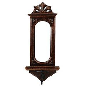 Wall Hanging Jharokha Mirror Reflection Candle Holder