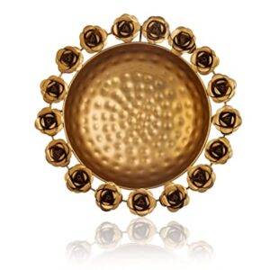 Handcrafted Bowl for Floating Flowers and Tea Light Candles