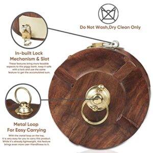 Wooden Piggy Bank For gift